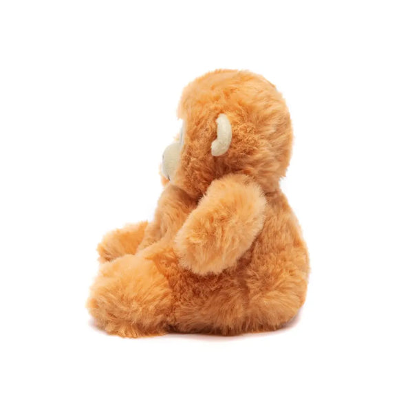 Weighted Monkey Bitty Buds weighted monkey stuffed animal left side view