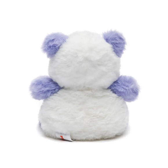Back view of Weighted Panda Bitty Buds panda bear cuddler plush toy