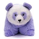 Weighted Panda Lap Pal shown in a playful front-facing position