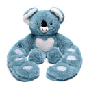 Weighted Plush Koala Hugger cuddly koala plush in a front-facing pose