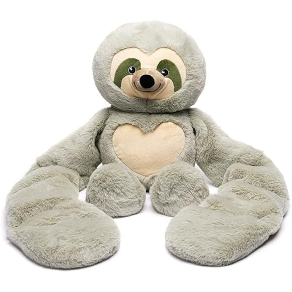 Weighted Plush Sloth Hugger cuddly sloth plush in a front-facing pose