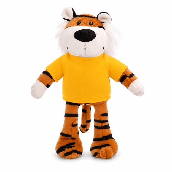 8" Standing Tiger with Custom T-shirt