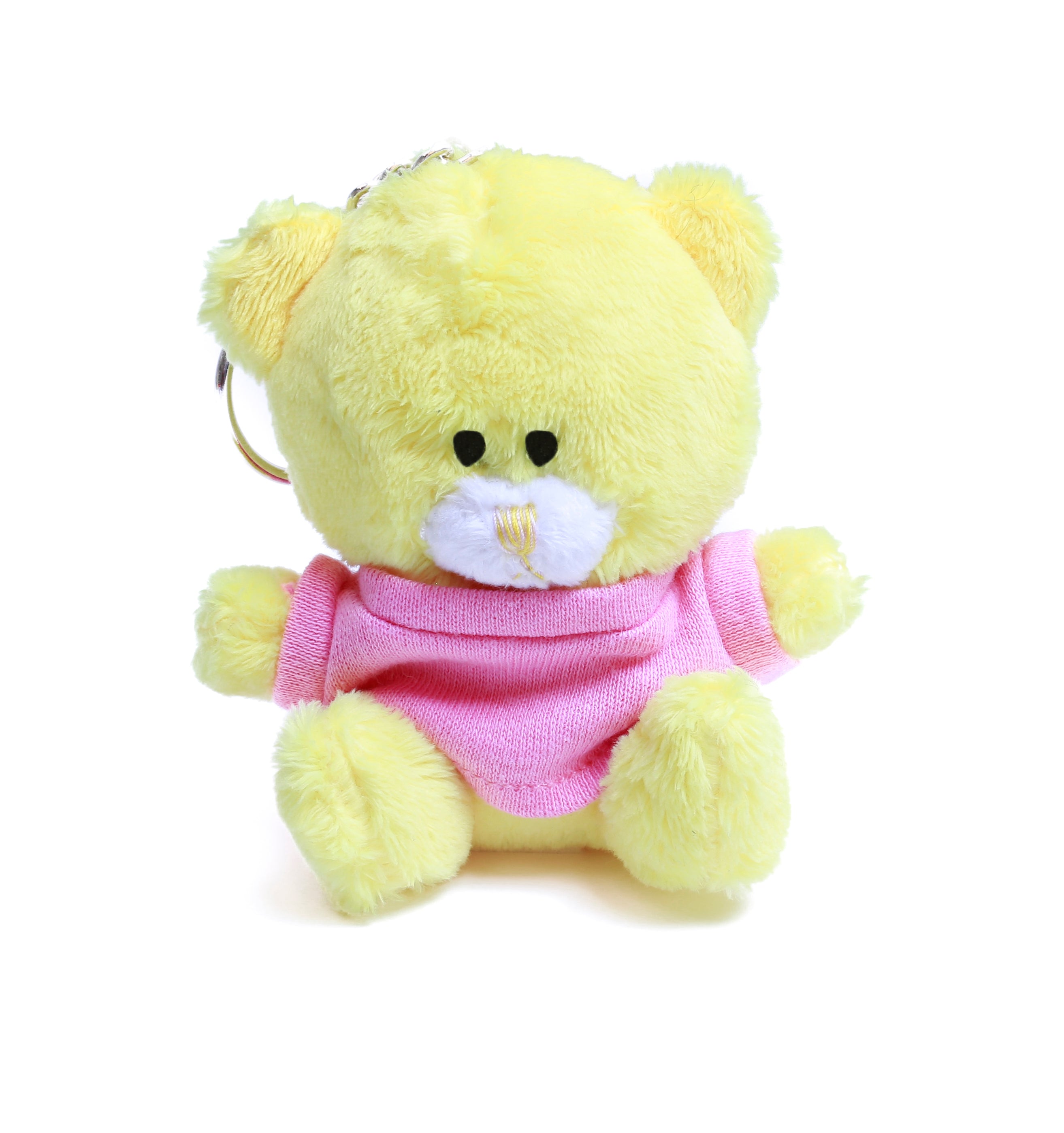 Qbeba Yellow Keychain with Tee 4"