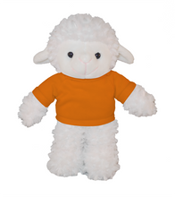 Plushland 8 Inch Floppy Sheep with Tee Plush Stuffed Animal Personalized Gift - Custom Text on Shirt - Great Present for Mothers Day, Valentine Day, Graduation Day, Birthday