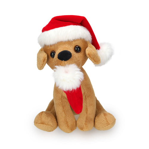 Christmas Labrador plush