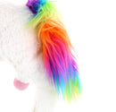 14" Crystal Unicorn, Sparkling Details and Magical Design, Tail From Left Side by Plushland.