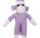 10'' Floppy Sock Monkey, soft, customizable, and cuddly