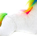 14" Sitting Crystal Unicorn, Sparkling Details and Magical Design, Back From Right Side by Plushland.