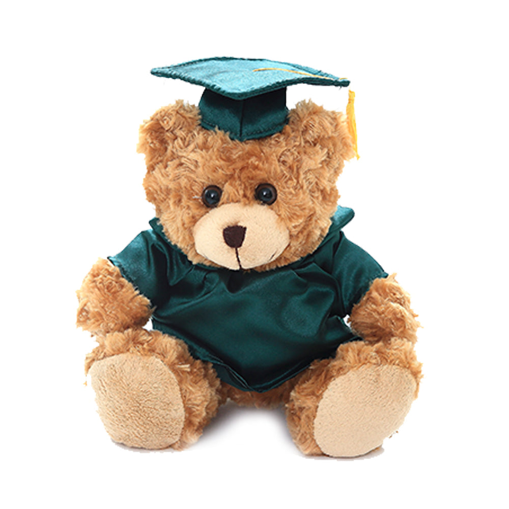 Graduation Mocha Bear Plush 12"