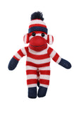 Sock Monkey Stuffed Animal 16''