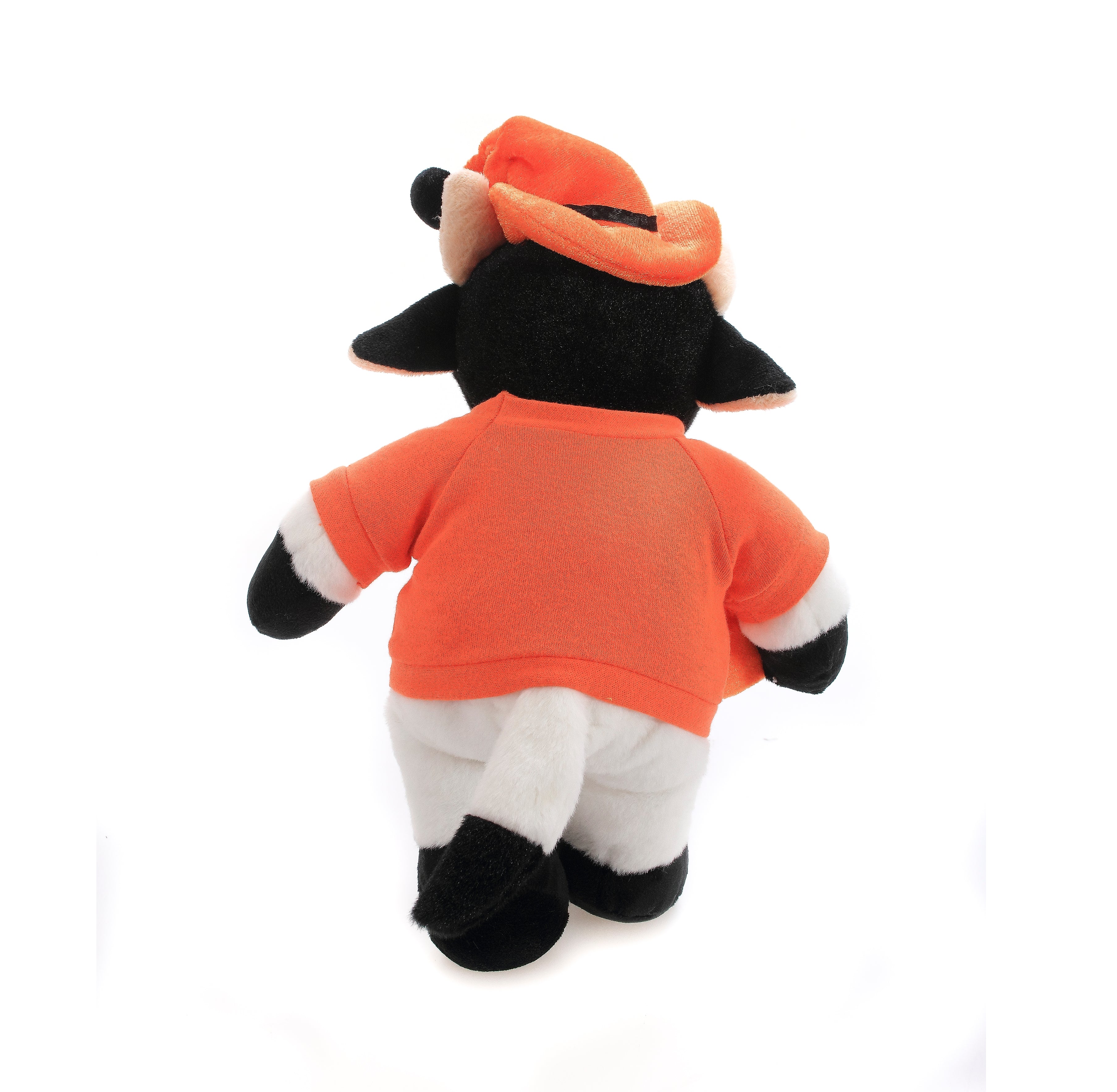 12'' Halloween Floppy Standing Cow with Back Side by Plushland