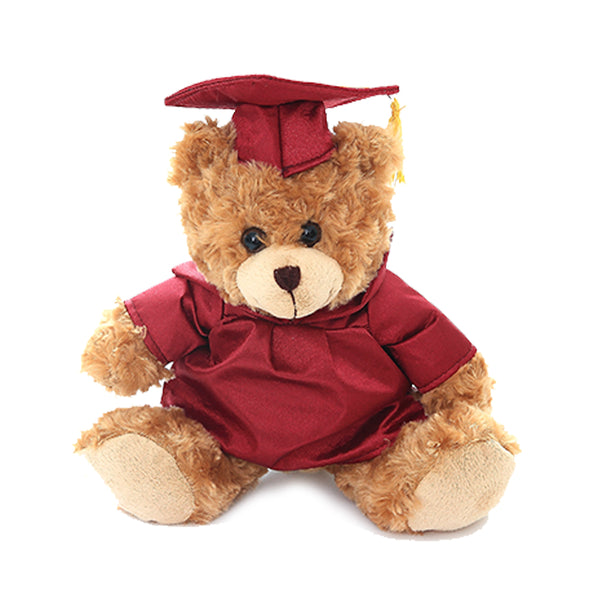Graduation Teddy Bear Plush 2022 Mocha 12"