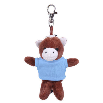 Brown Horse Keychain in Custom Tee 4"