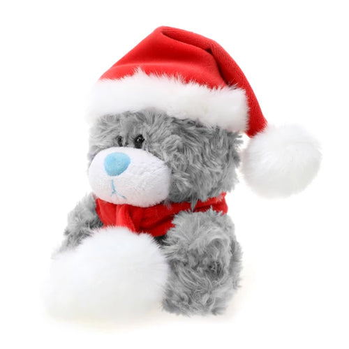 Xmas Qbeba Bear Gray 6''