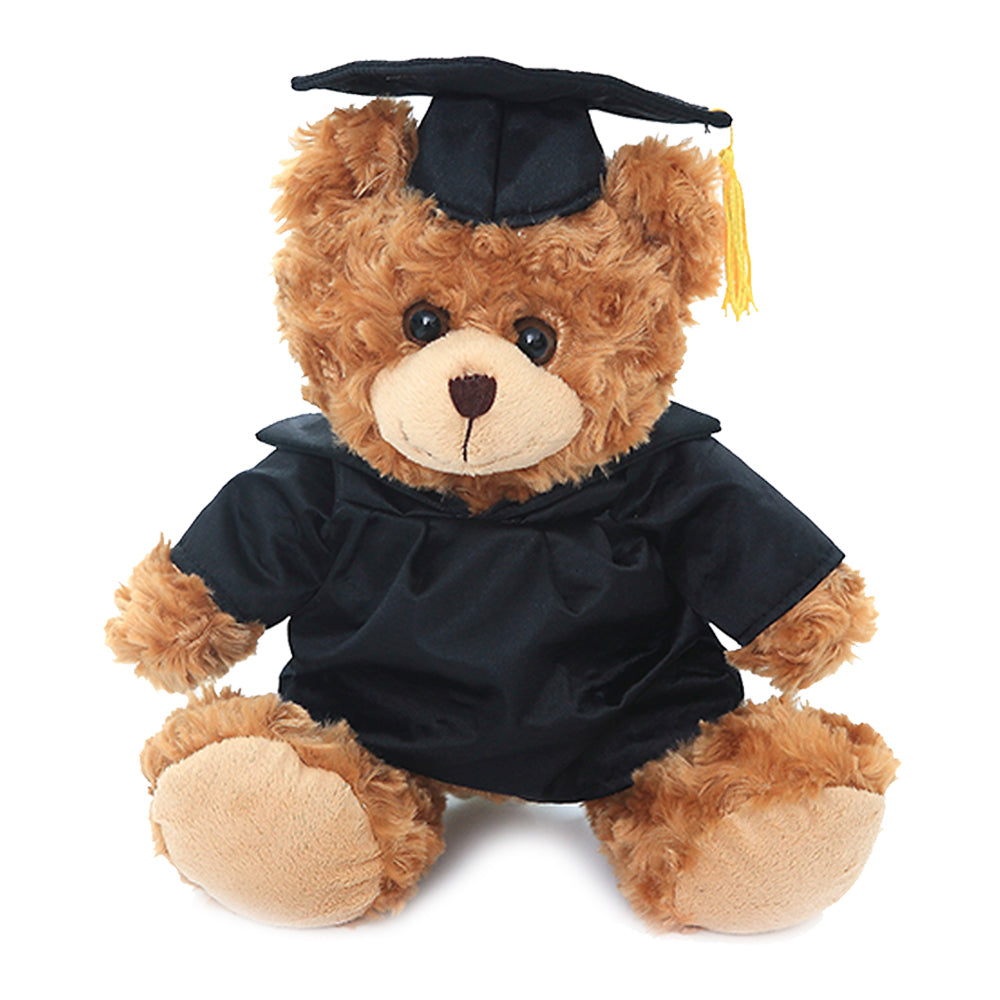 Graduation Mocha Bear Plush 12" - 0