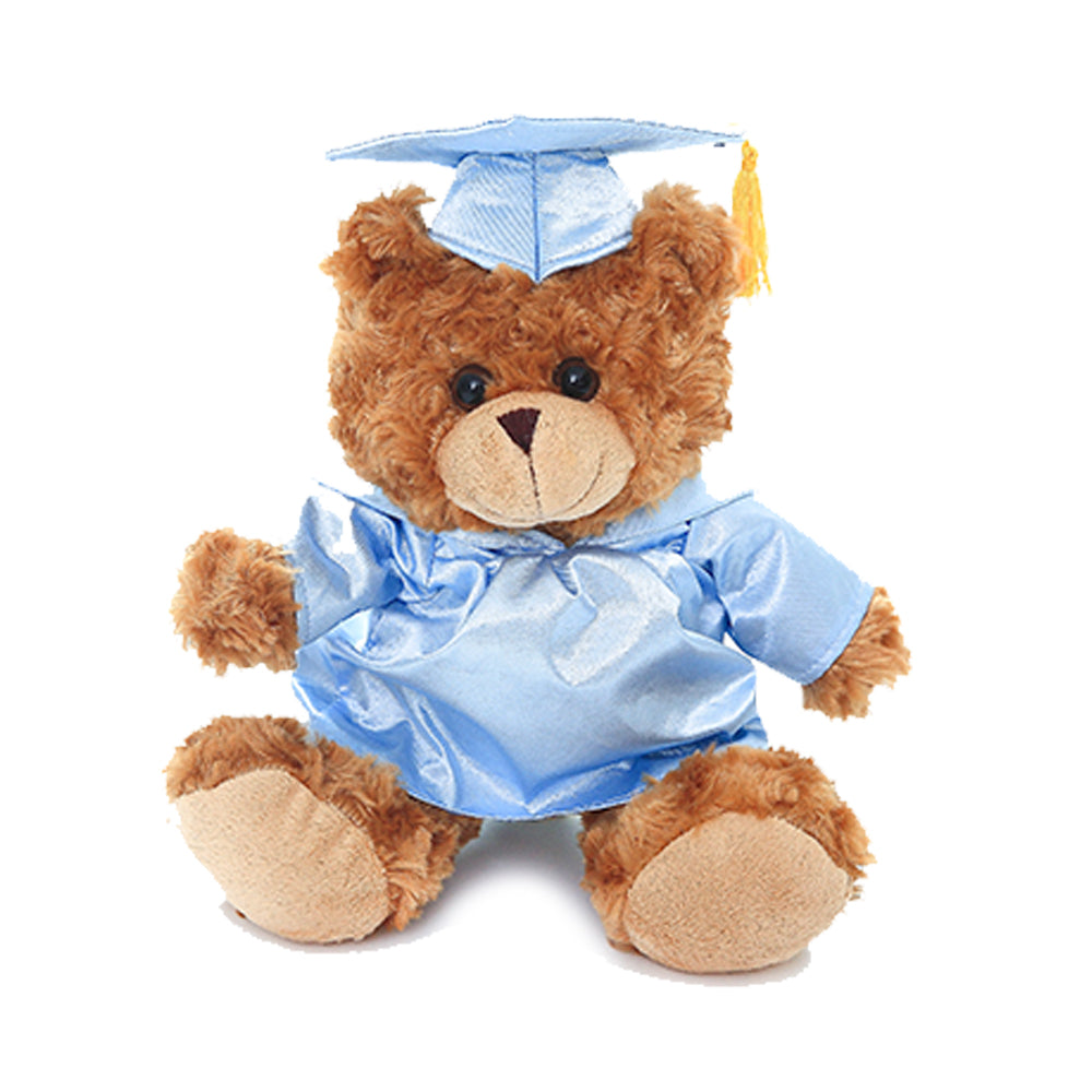 Graduation Mocha Bear Plush 12"