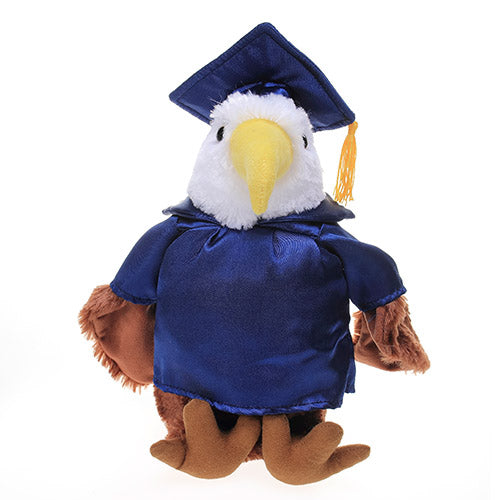 Graduation Stuffed Animal Plush Eagle 12"