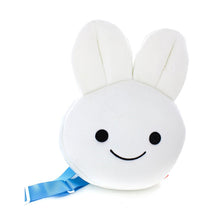 Blue Bunny plush Face Backpack