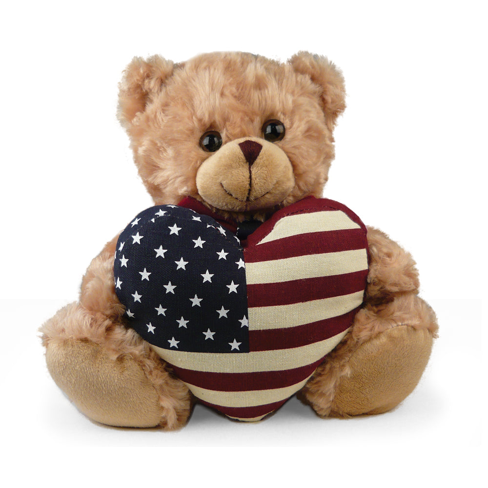 Plushland American Pillow Bear 11 Inches Adorable Plush Stuffed Animal Toy for Kids