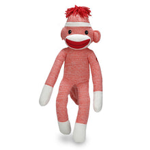 Sock Monkey Stuffed Animal Reddish