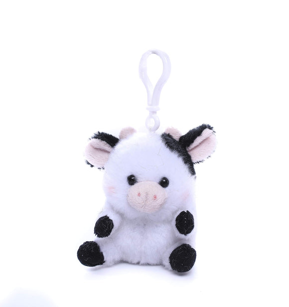 Baby Pig & Cow Keychains 4"