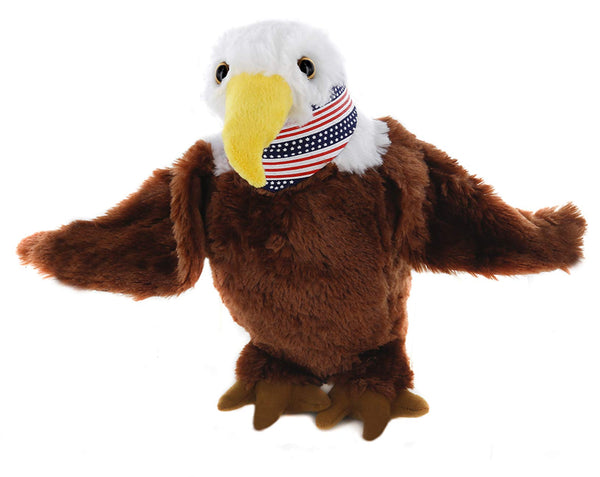 American Eagle Stuffed Bird 8 Inches