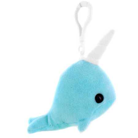 Stuffed Ocean Animal Keychain 4 Inches