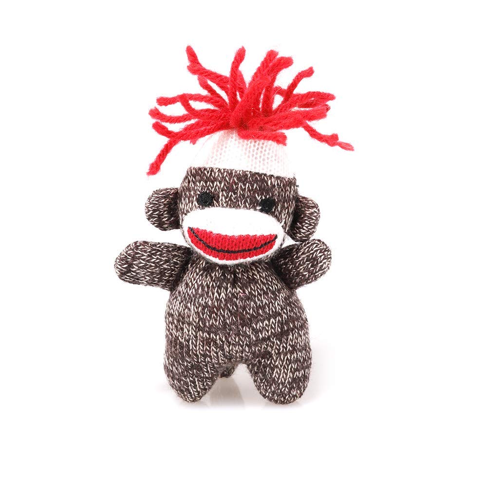 Original Sock Monkey keychain 4"