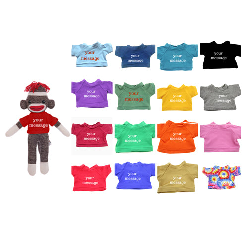 Personalized Sock Monkey 8"