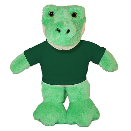Soft Plush Alligator with Tee 12"