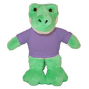 Soft Plush Alligator with Tee 12"-8