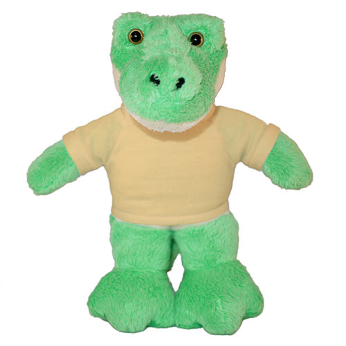 Soft Plush Alligator with Tee 12"