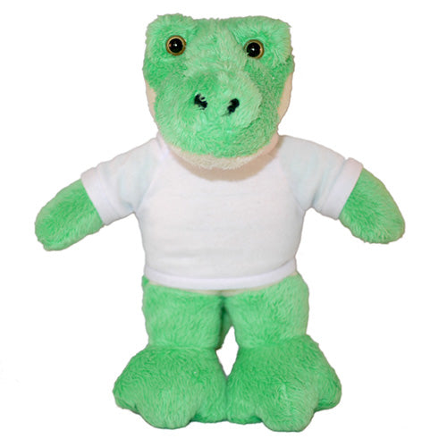 Soft Plush Alligator with Tee 12"