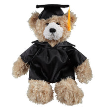 Soft Plush Graduation Beige Brandon Teddy Bear black