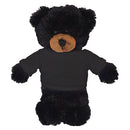 Soft Plush Black Teddy Bear with Tee-2
