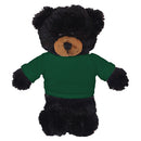Soft Plush Black Teddy Bear with Tee-6