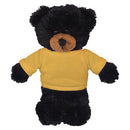 Soft Plush Black Teddy Bear with Tee-7