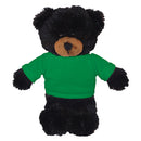 Soft Plush Black Teddy Bear with Tee-9