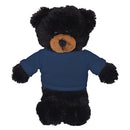 Soft Plush Black Teddy Bear with Tee-11