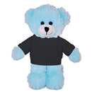 Soft Plush Blue Teddy Bear with Tee-2