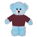 Soft Plush Blue Teddy Bear with Tee-3