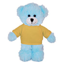 Soft Plush Blue Teddy Bear with Tee-7