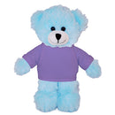 Soft Plush Blue Teddy Bear with Tee-10