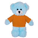 Soft Plush Blue Teddy Bear with Tee-12