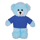 Soft Plush Blue Teddy Bear with Tee-15
