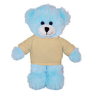 Soft Plush Blue Teddy Bear with Tee-16