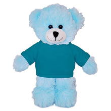 Soft Plush Blue Teddy Bear with Tee