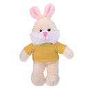 Standing Bunny with Yellow, Featuring a Cute T-Shirt and Soft Fur by Plushland.