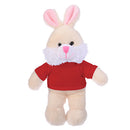Standing Bunny with Red, Featuring a Cute T-Shirt and Soft Fur by Plushland.