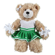 Soft Plush Stuffed Brandon Beige Teddy Bear with Cheerleader Outfit